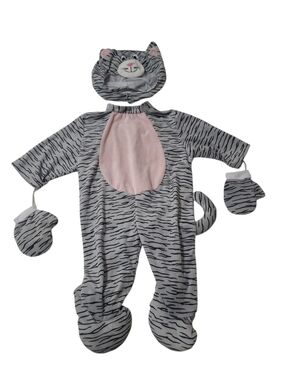 Fun World Little Stripe Kitten Costume Size 2T-3T